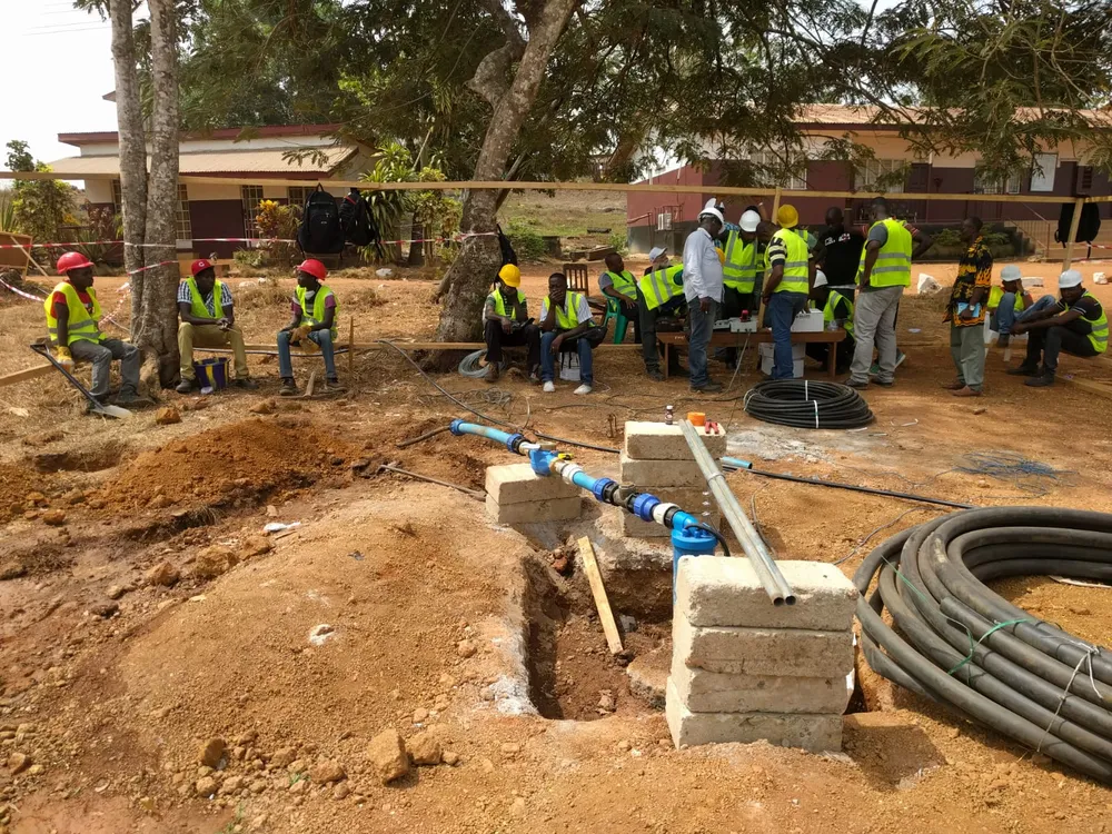 Field support for drinking water infrastructure projects