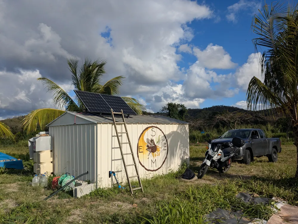 Solar pumping equipment for small-scale irrigation projects